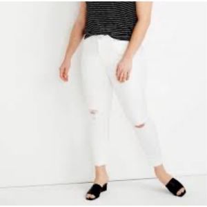Madewell High Rise Skinny Crop Jeans